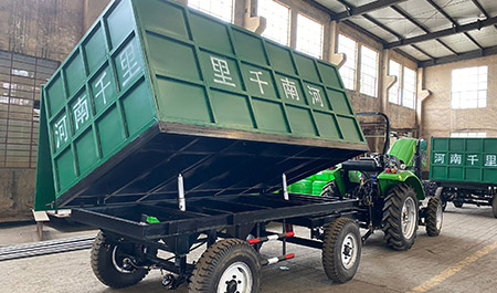 Tractor verde QLN1804 de Chanlion se entregará a clientes en Uzbekistán
