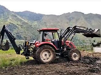 Comentario del Cliente de QLN sobre el Tractor Agrícola sobre Ruedas de 1254 hp en Ecuador